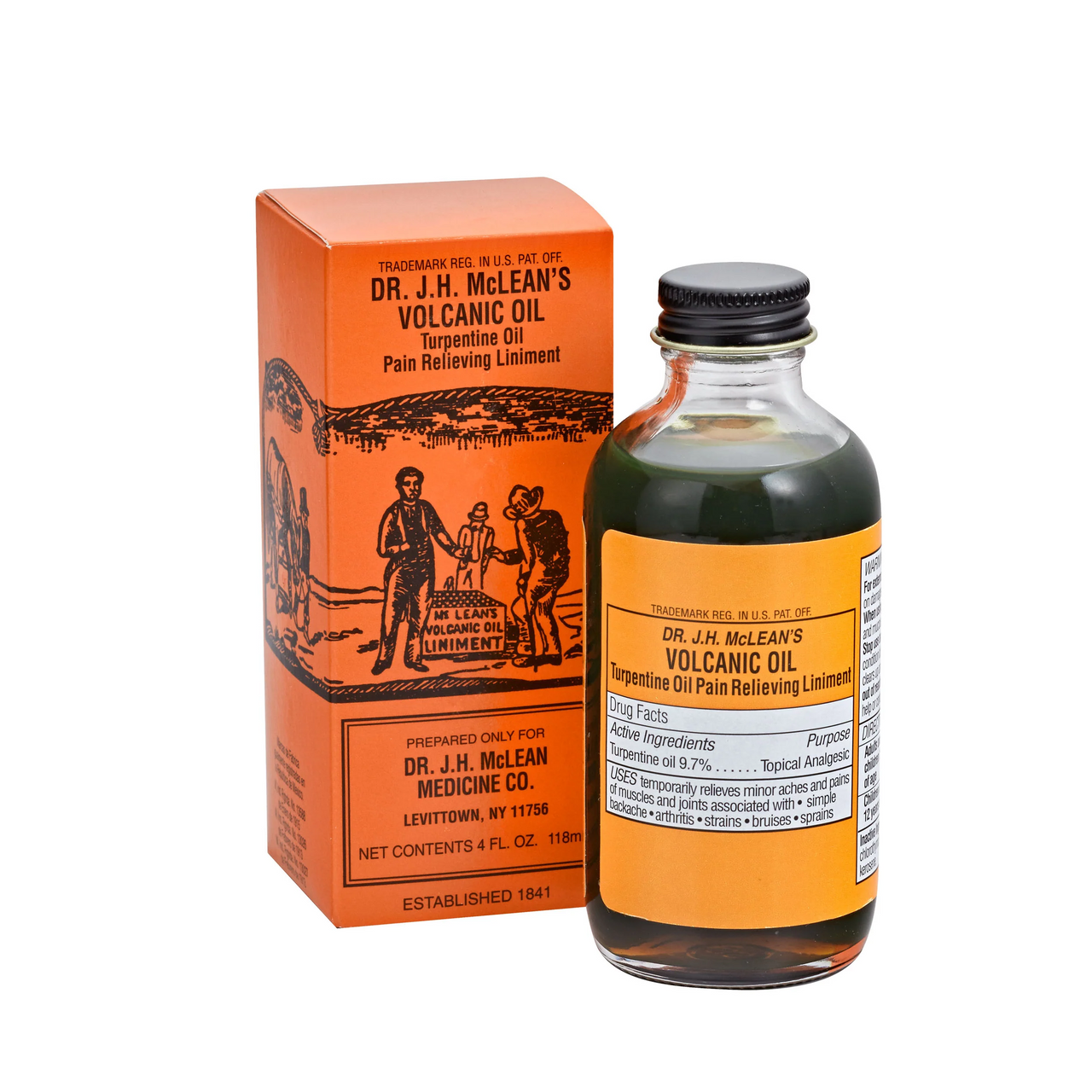 Dr. J.H. McLeans Volcanic Oil Liniment, 4 Oz